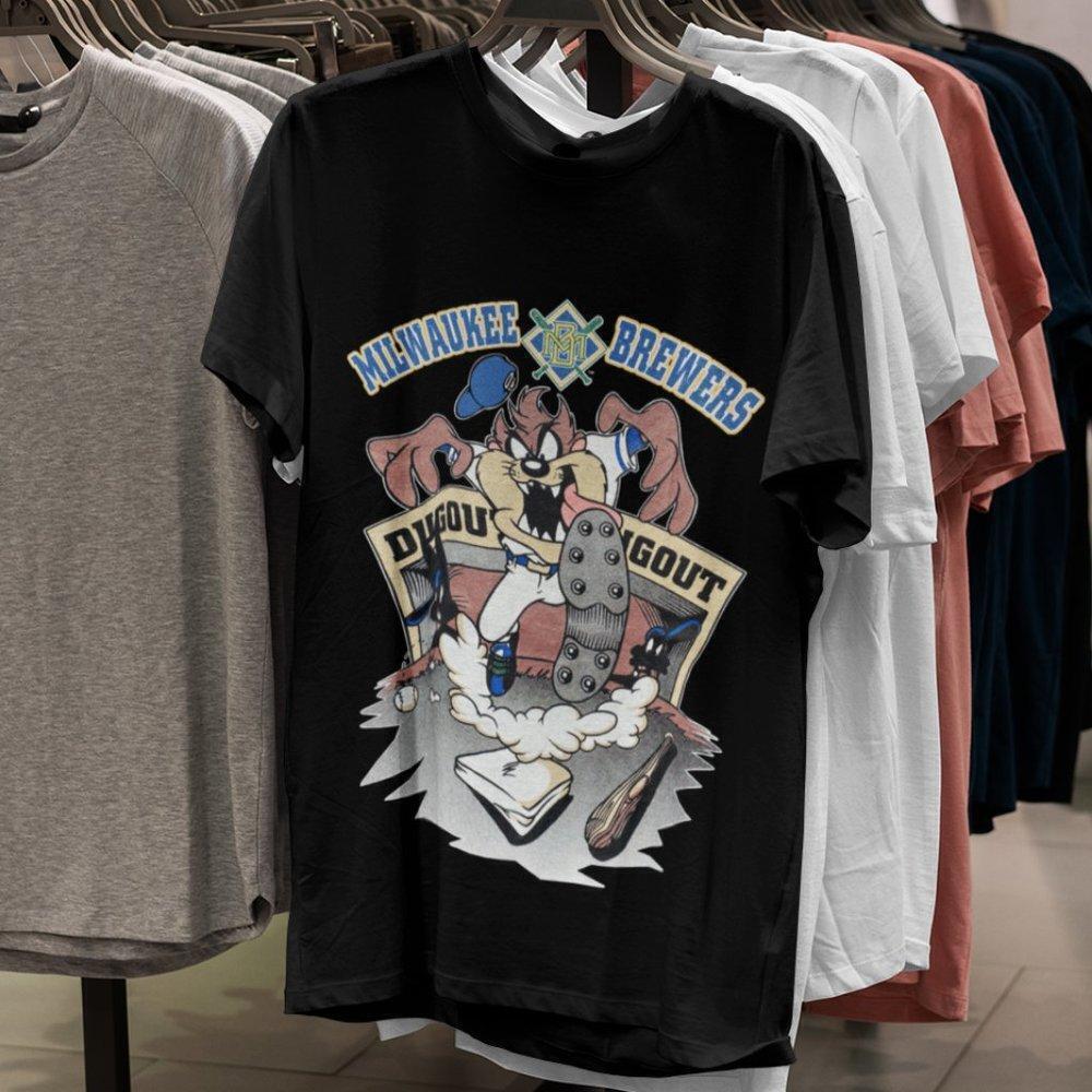 Milwaukee Brewers S M-L-B Baseball Team Shirt Funny Gift Tee